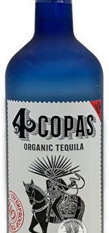 4 Copas Organic Tequila Blanco 110 Overproof Online Sale