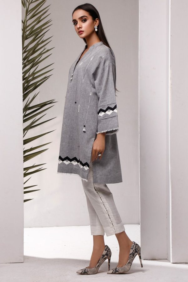 Casual Pret - Cotton Irish Drop Shoulder Kurta Online Sale