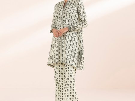 Monochrome  24-2 Piece - Printed Lawn Suit - 0U2Tbw24V43B Cheap