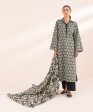 Monochrome  24-Printed Voile Dupatta - 00U1Ddy24V42 Online Sale