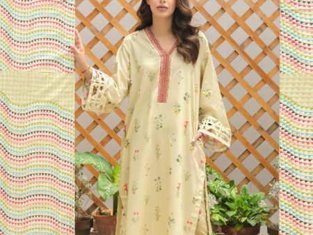 A Floral Monsoon 23 - Beige Botanical With Pant - RTS - Sale For Cheap