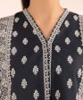 Monochrome  24-3 Piece - Printed Lawn Suit - U3Pebw24V416 Online Hot Sale