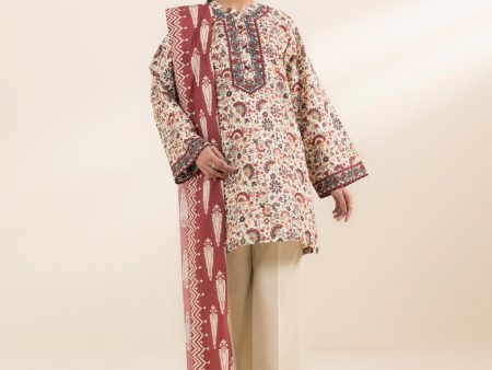 3 Piece - Embroidered Lawn Suit-0U3Pdy24V438 Online Hot Sale