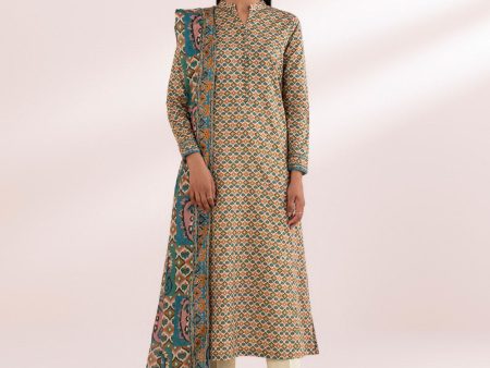 2 Piece - Printed Lawn Suit-00U2Ddy24V42 Sale