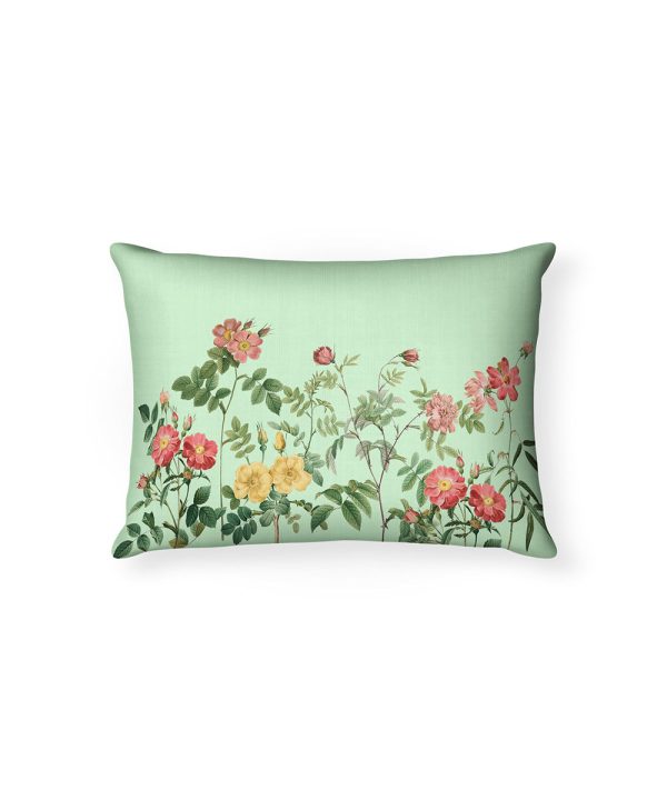 Cushions  24-Floral Mint - Cushion Cover - Htcudp400390-Dck-Mul Supply