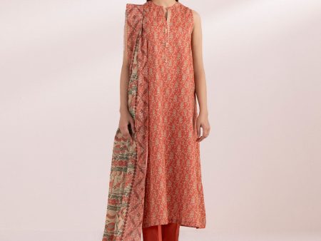 2 Piece - Printed Lawn Suit-00U2Ddy24V43 on Sale