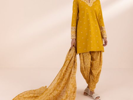 3 Piece - Embroidered Lawn Suit-U3Pedy24V413 Online Sale