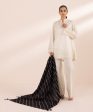 Monochrome  24-Embroidered Voile Dupatta - 0U1Dedy24V43 Supply