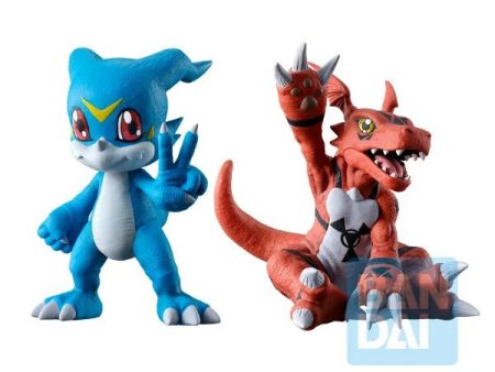 Pre-Order by 11 29 2024 Bandai Spirits: Ichibansho Figure - Digimon Veemon & Guilmon Sale