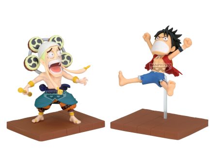 Pre-Order by 11 29 2024 Bandai Spirits: Banpresto World Collectable Figure Log Stories - One Piece Monkey D. Luffy & Enel Sale