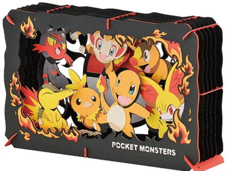 Pre-Order by 11 29 2024 Ensky: Paper Theater - Pokemon Type: Fire Sale