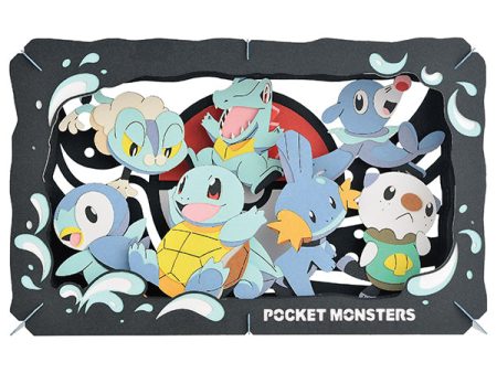 Pre-Order by 11 29 2024 Ensky: Paper Theater - Pokemon Type: Water Online Sale