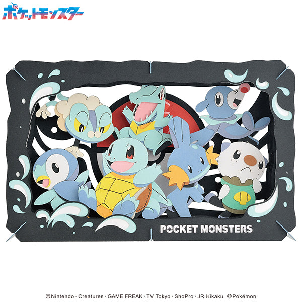 Pre-Order by 11 29 2024 Ensky: Paper Theater - Pokemon Type: Water Online Sale