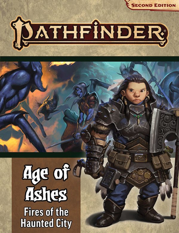 Pathfinder 2E: Age of Ashes: Fires Of The Haunted City (4 of 6) For Cheap