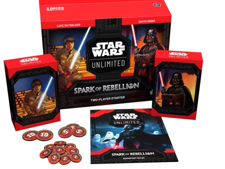 Star Wars: Unlimited - Spark of Rebellion Two-Player Starter Online Hot Sale