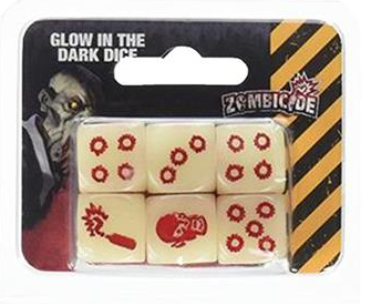 Zombicide: Glow in the Dark Dice (6) Hot on Sale