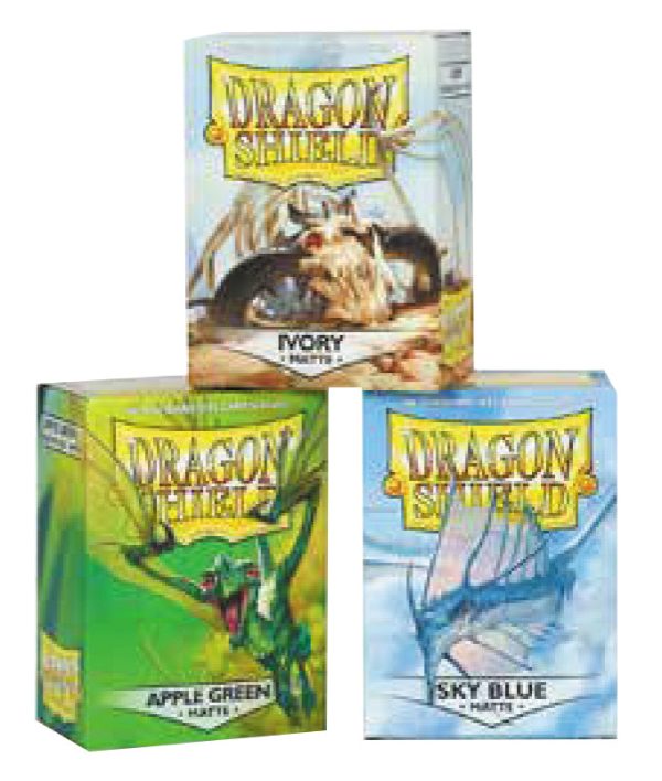 Dragon Shield Game Sleeves Matte Sky Blue 100 Count For Sale